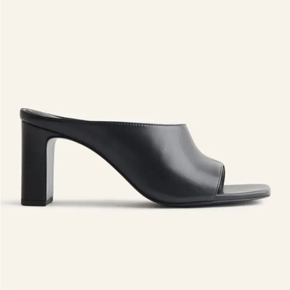 Reformation Lou Lou Block Heel Mule